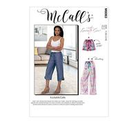 McCalls Pattern M8063Y Misses' Drawstring Shorts and Pants with Pockets Y (XSM-SML-MED), Various
