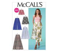 Mccall's Patterns 7131, Misses Shorts and Pants, Chiffon, Size B5 (8-10-12-14-16)