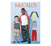 Mccall's Patterns 7379, Children's/Boys Tops,Shorts and Pants,Sizes 3-6, Multi-Colour, CCE (3-4-5-6)