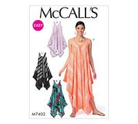 Mccall's Patterns 7402 ZZ,Misses Dresses,Sizes LRG-XXL, Tissue, Multi/Colour, 17x0.5x0.07 cm