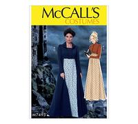 McCall's Patterns 7493 A5,Misses Costumes,Sizes 6-14, Tissue, Multi-Colour, 152 x 213 cm, M7493A50