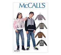 Mccall's Patterns 7619 CHJ Child/Girl's/Boys Jacket, Multi-Colour