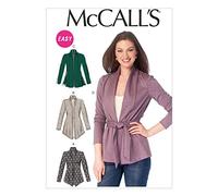 Mccall's Patterns Ladies Dress Pattern, White, ZZ (LRG-XLG-XXL)