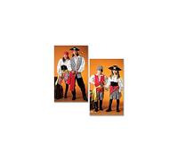 McCall's Patterns M4952 Size ADT Small - Medium - Large - Extra-Large Misses'/ Men's/ Children's/ Boys'/ Girls' Costumes, Pack of 1, White
