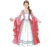 McCall's Patterns M5731 Size Miss Small-Medium-Large-Extra-Large Misses'/ Children's/ Girls' Princess Costumes, Pack of 1, White