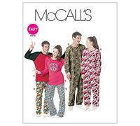 McCall's Patterns M6251 Size Z Large - Extra-Large Misses'/ Men'S/ Teen Boys' Tops, Pants and Jumpsuit, Pack of 1, White
