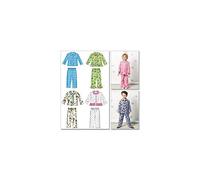 McCall's Patterns M6458 Size CB 1-2-3 Toddlers'/ Children's Tops and Pants, Pack of 1, White