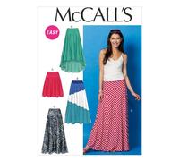 McCall's Patterns MC6966 ZZ Sizes Large 16-18/ Extra-Large 20-22/ XXL 24-26 Misses Skirts