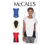 Mccall's Patterns MC7093 E5 Sizes 14/16/18/20/22 Misses Tops and Tunic