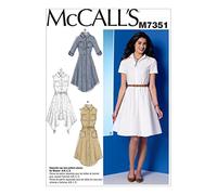 Mccall's Patterns Misses Dresses and Belt, Size A5 6-14