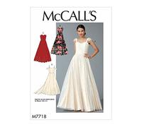 McCall's Patterns Misses Dresses Sewing Pattern, Tissue, Multi-Colour, 17 x 0.5 x 0.07 cm