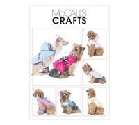 McCall's Patterns Pet Clothes, M6218, Brown