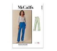 MCCALLS Sewing Patten M8527K5 Misses' Trousers by Melissa Watson for Palmer/Pletsch K5 (8-10-12-14-16)