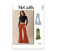 MCCALLS Sewing Patten M8531K5 Misses' Trousers K5 (8-10-12-14-16)