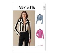 MCCALLS Sewing Patten M8533K5 Misses' Boleros and Jacket K5 (8-10-12-14-16)