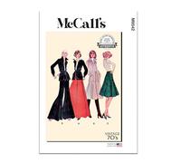 MCCALLS Sewing Patten M8542A Misses' Jacket, Skirt and Trousers A (6-8-10-12-14-16)