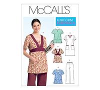 McCalls Sewing Pattern 5895 Ladies Plus Size Uniforms Sizes: 18W-20W-22W-24W