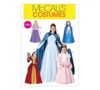 McCalls Sewing Pattern 6420 Ladies Costumes Sizes: S-M-L-XL