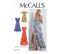 McCall's Sewing Pattern 7745 (A5) - Misses Dresses Sizes 6-14