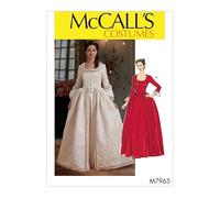 McCalls Sewing Pattern 7965 Costumes, Dresses A5 (6-8-10-12-14)