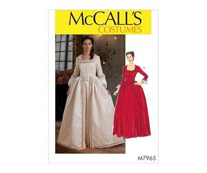 McCalls Sewing Pattern 7965 Costumes, Dresses A5 (6-8-10-12-14)