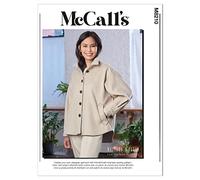 McCalls Sewing Pattern M8210A5 A5 (6-8-10-12-14) Misses' Jacket, Multi Colour