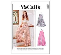 McCalls Sewing Pattern M8223Y Y (XS-S-M) Misses' Pants, Multi Colour