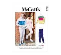 McCall's Sewing Pattern M8249XM Unisex Sportswear