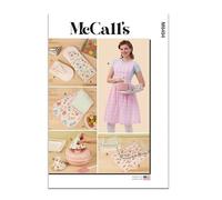 MCCALLS Sewing Pattern M8494A Misses' Apron and Kitchen Accessories A (XS-S-M-L-XL)
