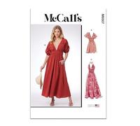 MCCALLS Sewing Pattern M8507AA Misses' and Women's Dresses AA (10-12-14-16-18)