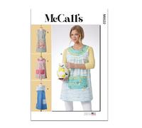 MCCALLS Sewing Pattern M8522A Misses' Cobbler Aprons A (XS-S-M-L-XL)
