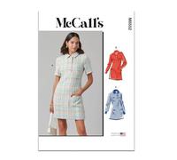 MCCALLS Sewing Pattern M8552Y5 Misses' Dress with Sleeve Variations Y5 (18-20-22-24-26)