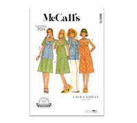 MCCALLS Sewing Pattern M8570H5 Misses' Dress, Jumper and Top by Laura Ashley H5 (6-8-10-12-14)