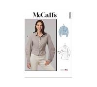 McCall's Sewing Pattern M8580H5 Misses' Shirt in Two Lengths H5 (6-8-10-12-14)