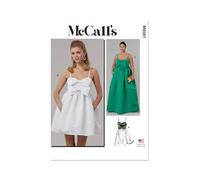 McCall's Sewing Pattern M8581M1 Misses' and Women's Dress in Two Lengths M1 (10-12-14-16-18)