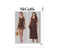 McCall's Sewing Pattern M8585M1 Misses' and Women's Top, Shorts and Skirt with Petite Lines M1 (10-12-14-16-18)