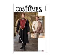 McCall's Sewing Pattern M8624AA Men's Costume AA (34-36-38-40-42)