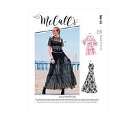 McCalls Sewing Patterns M8110A5 Misses>Dresses, Paper, Multicoloured, A5 (6-8-10-12-14)