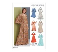 McCall's V9328, Vogue, Sewing Pattern,Template, Paper, White, 6-8-10-12-14