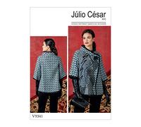 McCall's V9341, Vogue, Sewing Pattern,Template, Paper, White, L-XL-XXL