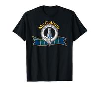 McCallum Clan Tartan Crest Motto T-Shirt