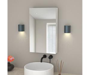 McCann 400mm Mirror Cabinet White