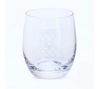 MCCANN Irish Family Crest Tumbler - Dartington Crystal - Diamond Drag Engraving