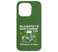 McCarthy’s Boxing & Drinking Club Design - Irish Humor Case for iPhone 15 Pro