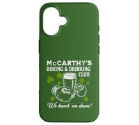 McCarthy’s Boxing & Drinking Club Design - Irish Humor Case for iPhone 16