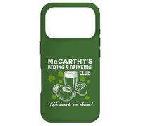 McCarthy’s Boxing & Drinking Club Design - Irish Humor Case for iPhone 17 Pro