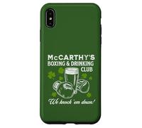 McCarthy’s Boxing & Drinking Club Design - Irish Humor Case for iPhone XS Max