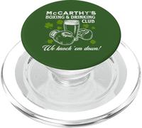 McCarthy’s Boxing & Drinking Club Design - Irish Humor PopSockets PopGrip for MagSafe