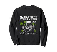 McCarthy’s Boxing & Drinking Club Design - Irish Humor Sweatshirt