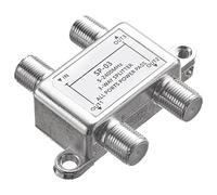 Mcclellanty 3 Way Coaxial Cable Splitter 5-2400MHz Works with CATV, STB Box, Satellite, Antenna System, Broadband Internet, Network